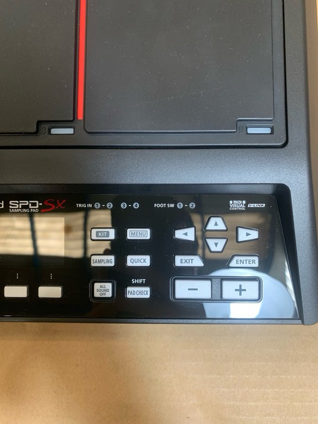 Pad Sampleo Caja de Musica Roland SPD-SX