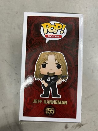 Funko PopJeff Hanneman guitarrista Slayer