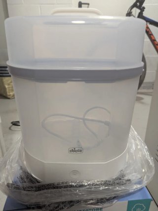 Esterilizador Chicco a vapor 3 en 1
