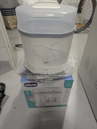 Esterilizador Chicco a vapor 3 en 1