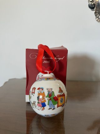 URGE VENTA Bola de Navidad Porcelana 2016