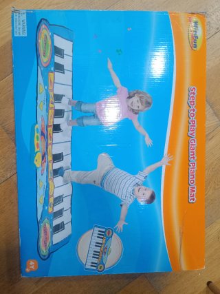 Alfombra musical Piano Gigante suelo