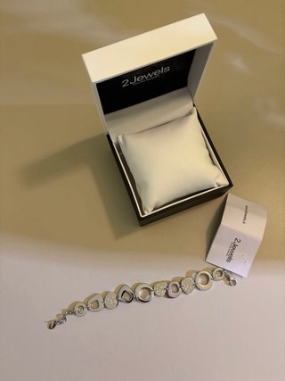 Bracciale 2Jewels Acciaio con strass