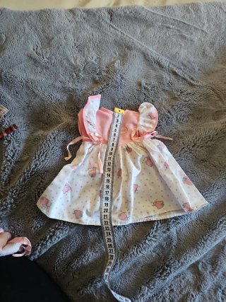 Vestido Nenuco Vintage Elefantes con Babero