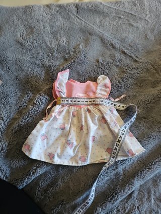Vestido Nenuco Vintage Elefantes con Babero