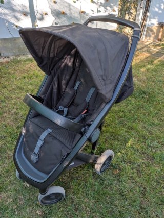 Carrito Bebé Greentom Evolutivo Negro