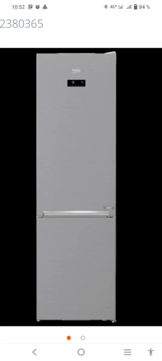 Baldas y cajones nevera Beko RCNA320E21X