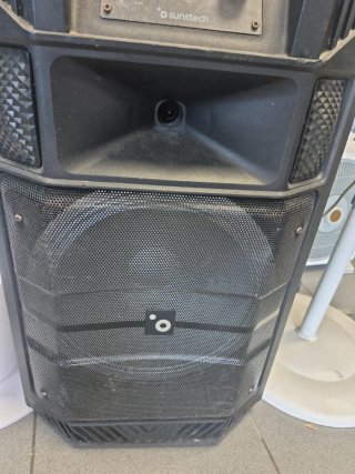 Altavoz Sunstech 15'' Amplificado