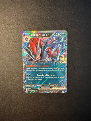 Carta Pokémon Zoroark ex de N
