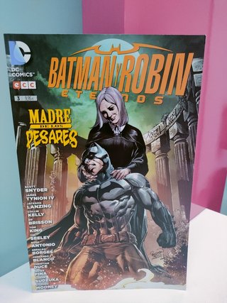 Cómic batman y robin madre de los pesares 3