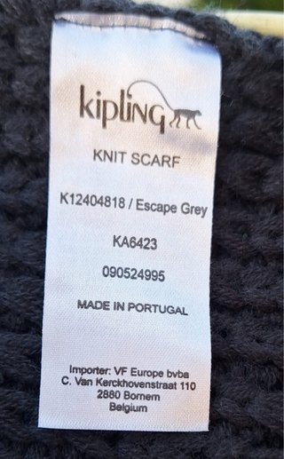 Bufanda de punto grueso Kipling.