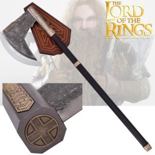 Hacha Gimli Barbuda El Señor de los Anillos