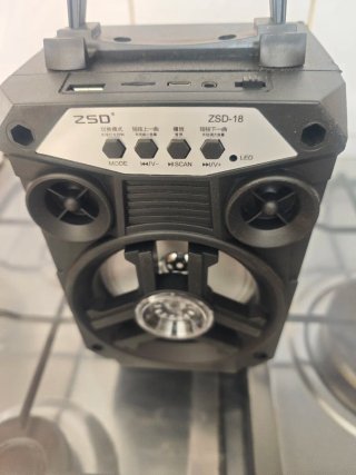Altavoz Portátil ZSD-18 con Radio