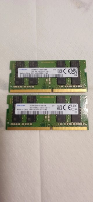 32GB Samsung DDR4-3200 Portátil RAM