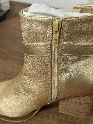 Botines Dorados Buonarotti Talla 37