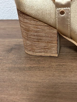Botines Dorados Buonarotti Talla 37