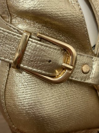 Botines Dorados Buonarotti Talla 37
