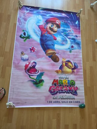 Póster Super Mario Galaxy La Película