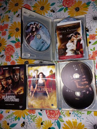 DVD El Llanero Solitario y Crepúsculo
