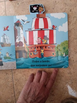 Libro de aventuras de piratas