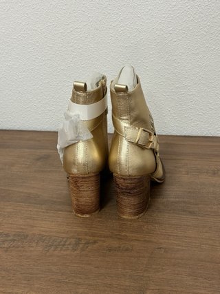 Botines Dorados Buonarotti Talla 39
