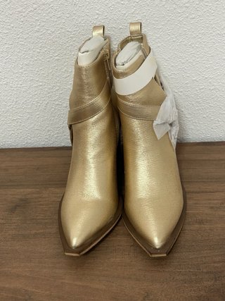 Botines Dorados Buonarotti Talla 39