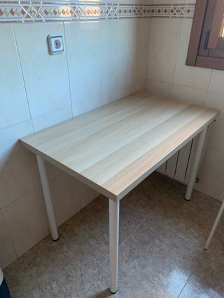 Mesa escritorio IKEA Linnmon 100x60cm Roble