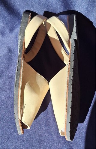 Avarcas de Menorca Beige Talla 39