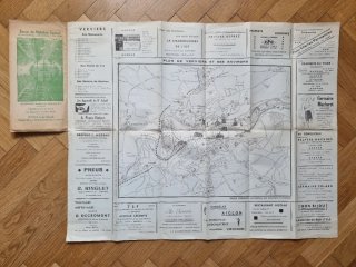 Mappa Guida Vintage Verviers Belgio