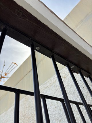 Rejas de acero para balcón