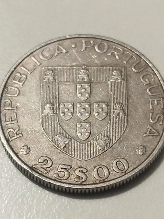 Moneda 25 Escudos Portugal 1986