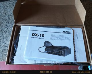 Emisora ALINCO DX-10 Como Nueva