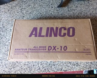 Emisora ALINCO DX-10 Como Nueva