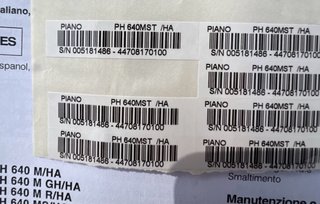 Set griglie piano cottura Ariston Hotpoint