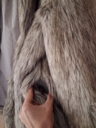 Chaqueta pelo Bershka Talla M
