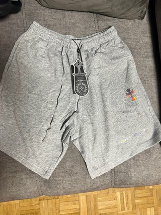 Pantalones cortos grises Chrome Hearts