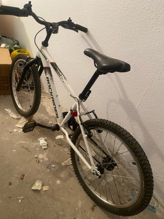 Bicicleta Rockrider Blanca