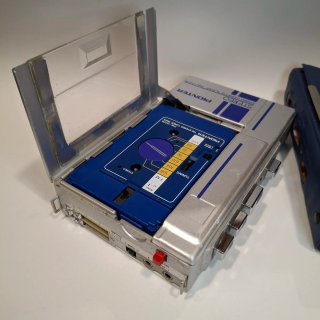 Cassette con modulo de radio FM años 80 FUNCIONA