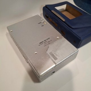 Cassette con modulo de radio FM años 80 FUNCIONA