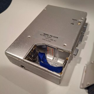 Cassette con modulo de radio FM años 80 FUNCIONA