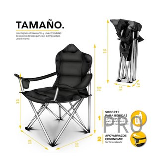 Silla de camping Tresko