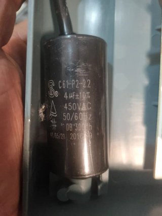 Motor Campana BT3 2800W CLASS 155 4uF