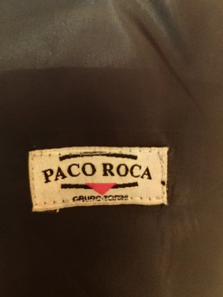 Traje Paco Roca Chaleco Rojo y Corbata talla 56