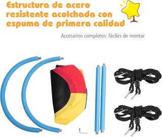 COSTWAY Columpio de Nido Columpio Colgante