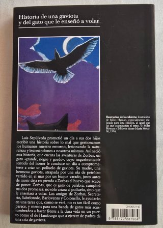 Historia de una gaviota y del gato que le ensen...