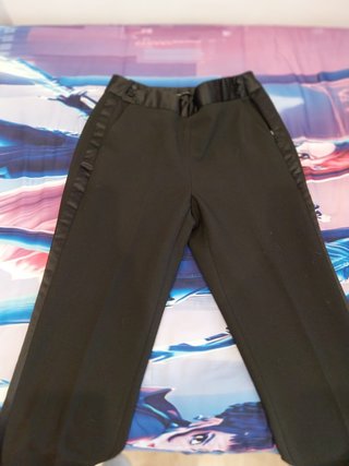 Pantalón Zara Basic Negro Talla M