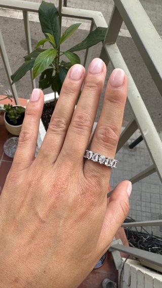 Anillo plata 925 con circonitas