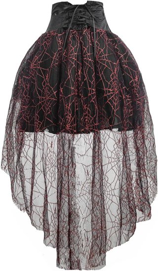Falda gótica victoriana steampunk S/M