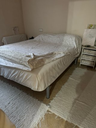 Cama doble metálica