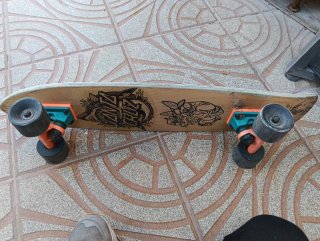 Patines de madera Santa Cruz